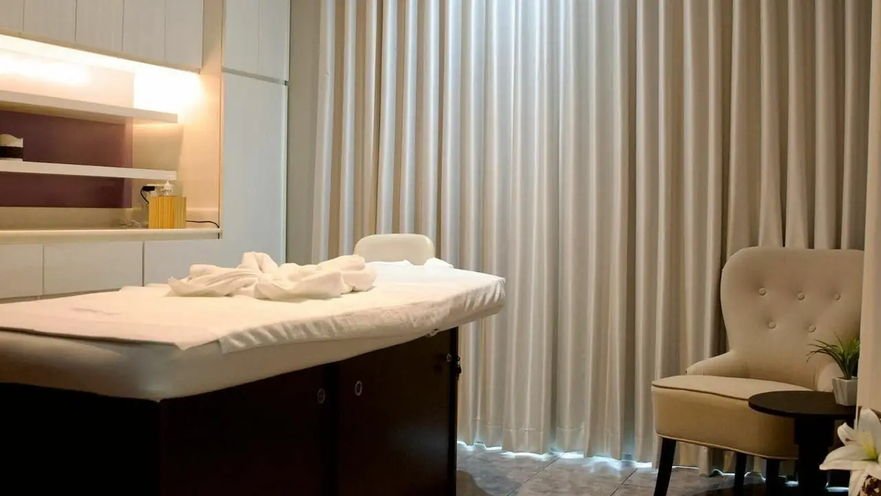 A private treatment room